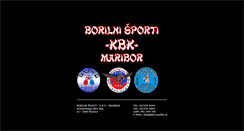 Desktop Screenshot of kbk-maribor.si